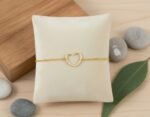 Golden Love Loop Bracelet
