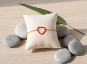 Red Love Loop Bracelet