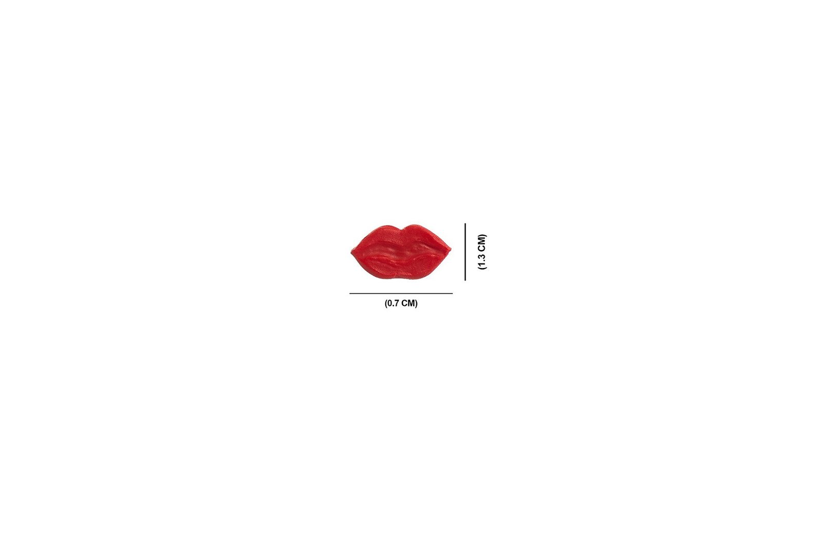 Red Lips Studs - Image 4