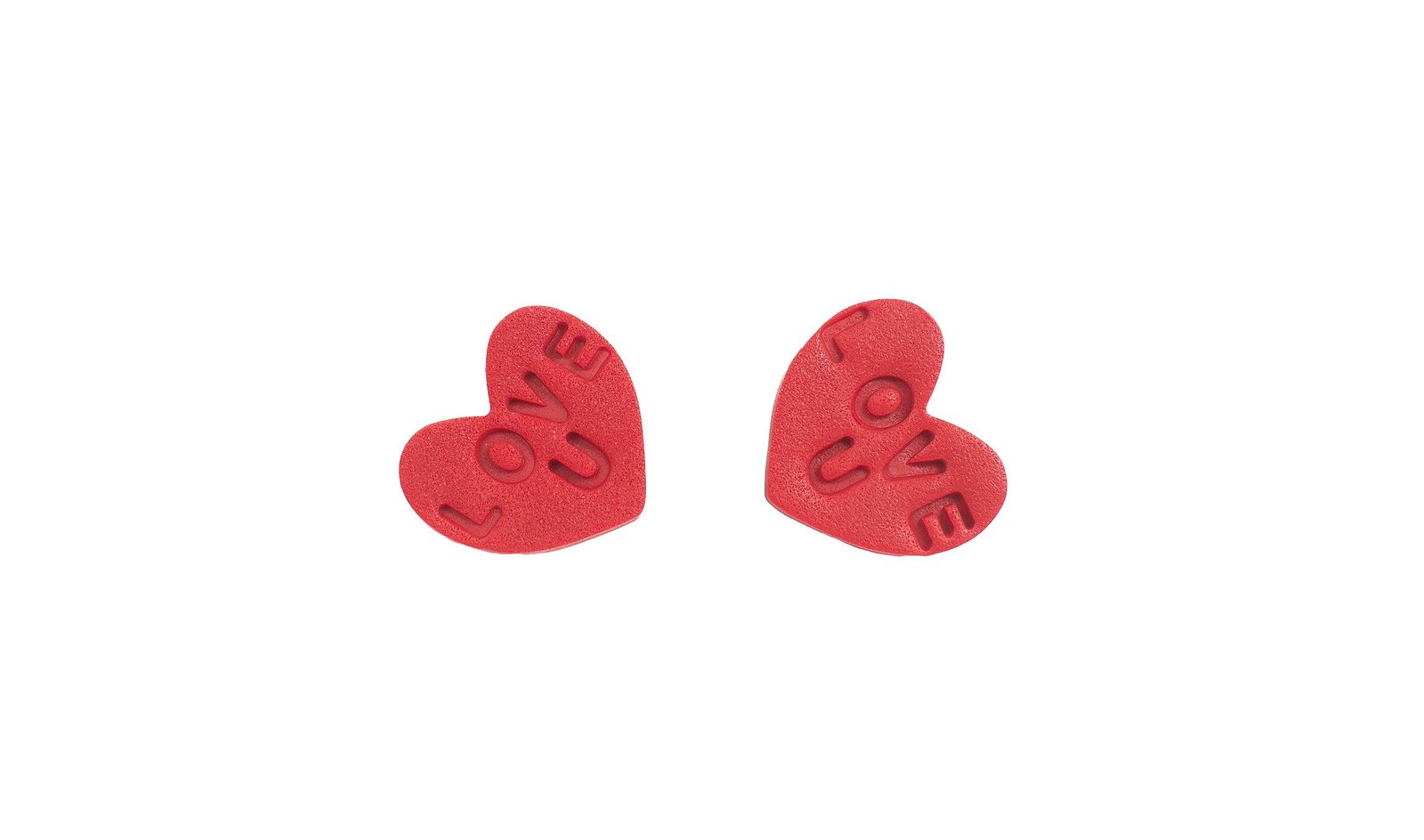 Love You Heart Studs - Image 2