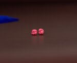 Mommy & Me Pink Double Knot Studs