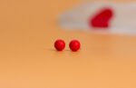 Mommy & Me Red Ball Studs