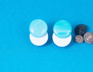 Double Sided Textured Studs