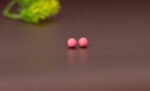 Mommy & Me Pink Ball Studs