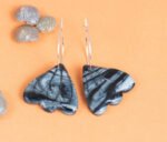 Granite Shell Hoops