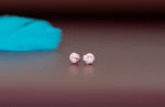 Mommy & Me Baby Pink Double Knot Studs
