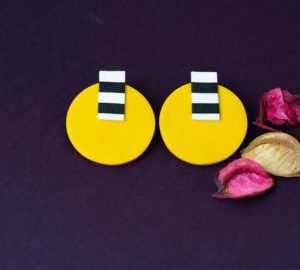 Yellow and Monochrome Studs