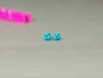 Mommy & Me Turquoise Double Knot Studs