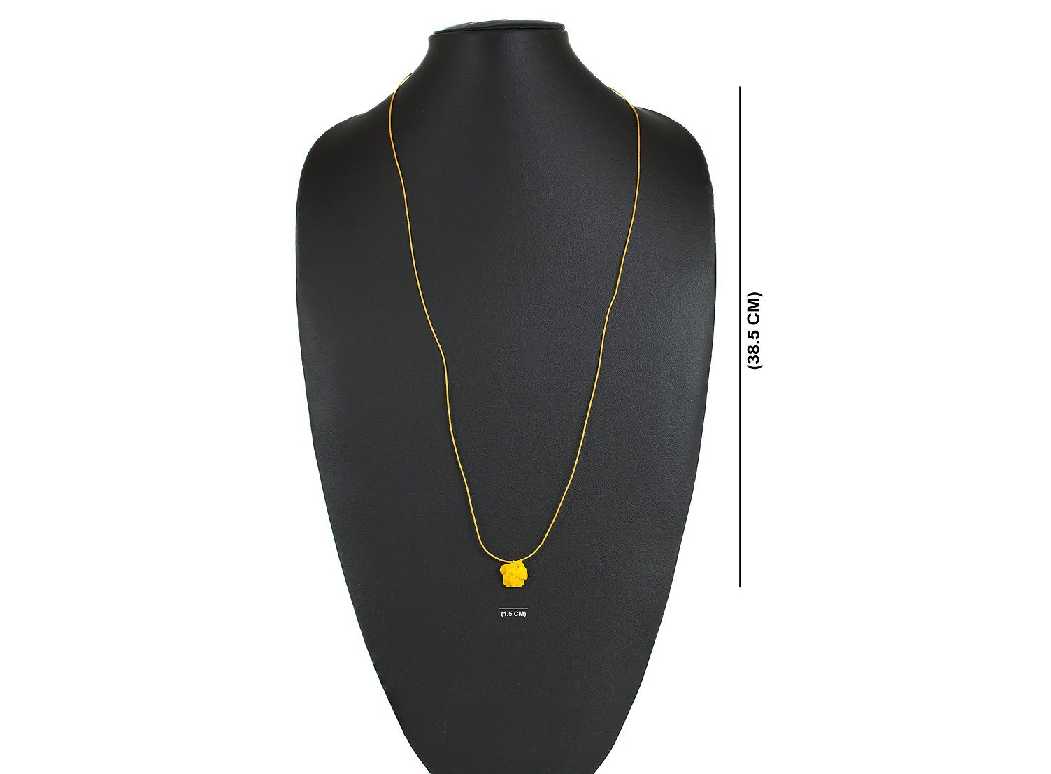 Mini Yellow Rose Pendant - Image 3