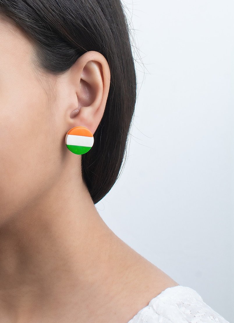 Tricolor Studs - Image 3