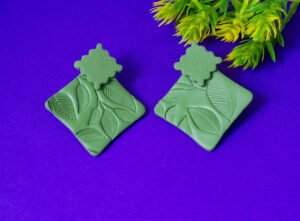Olive Leaf Cluster Studs