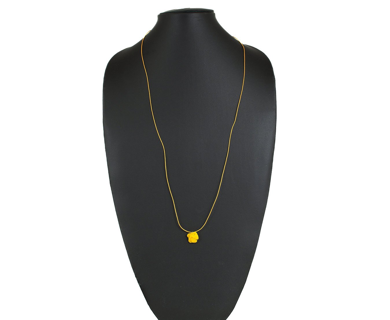 Mini Yellow Rose Pendant - Image 2