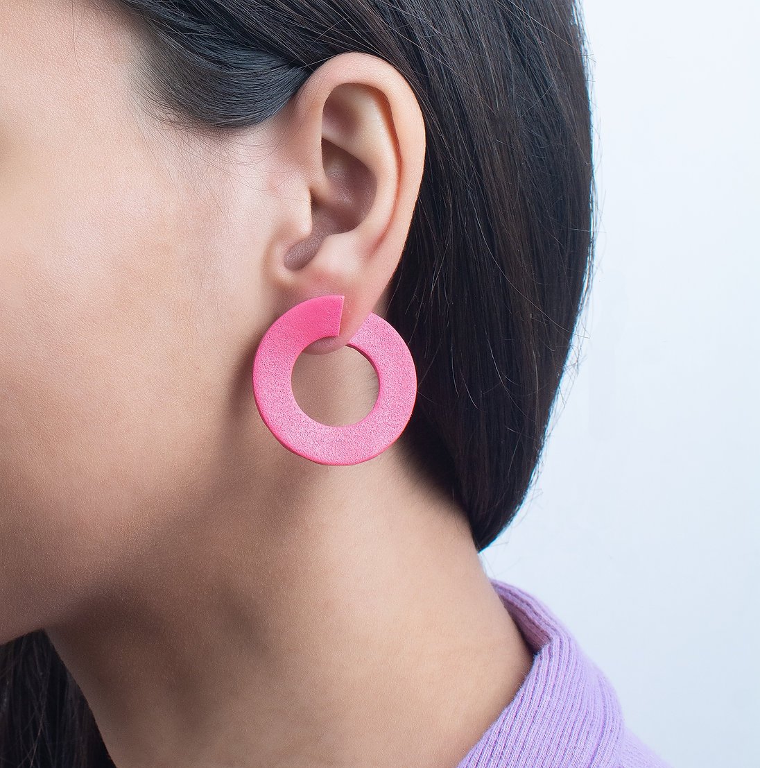 Blush Button Studs - Image 4