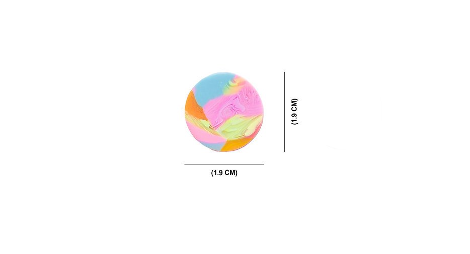 Colorful Circle Studs - Image 4